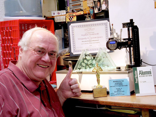 Stephen Kotlowski with awards