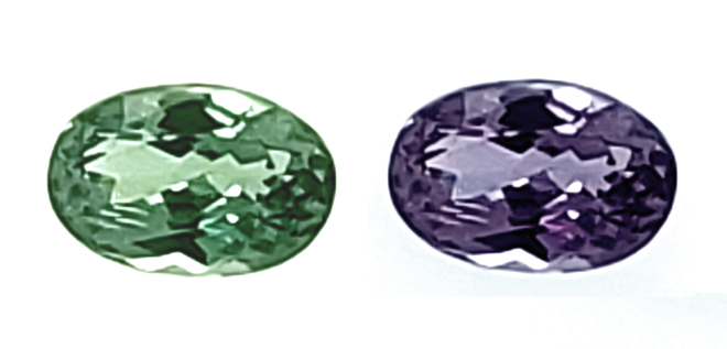 natual 1/2ct alexandrite