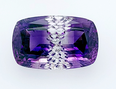 tricolor quartz faceted/carved by multi-award winner