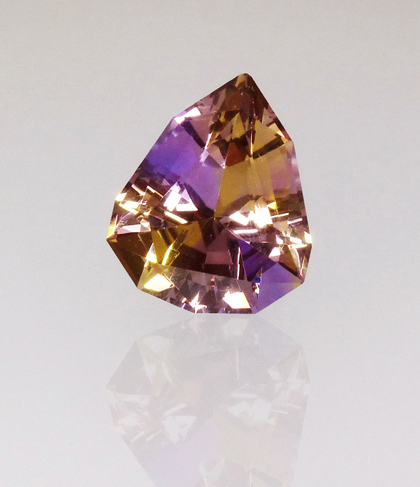 ametrine fancy tear drop