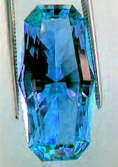 example of photo manipulation of yellow beryl