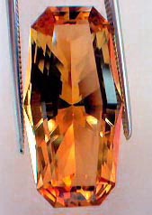 example of photo manipulation of yellow beryl