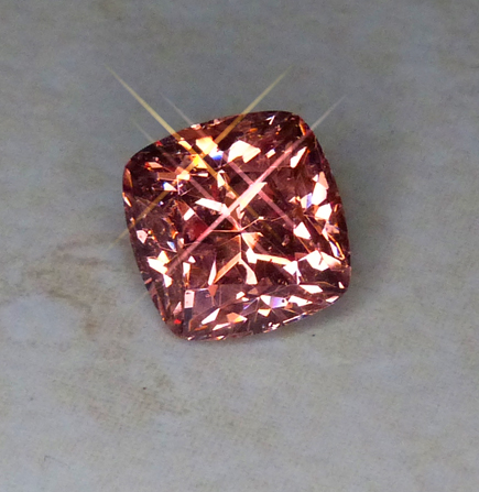 orangy mahenge garnet, US faceted