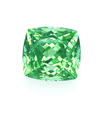 U.S. faceted mint merelani garnet, 6.93ct 