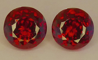 ruby red garnet