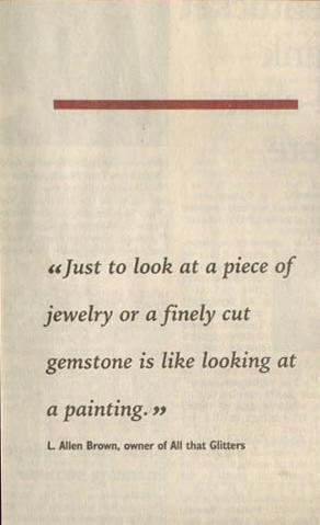 All That Glitters, Lawrence Eagle Tribune Article