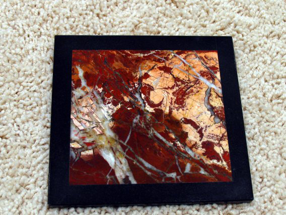 russian ural jasper plaque