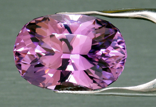 faceted california kunzite