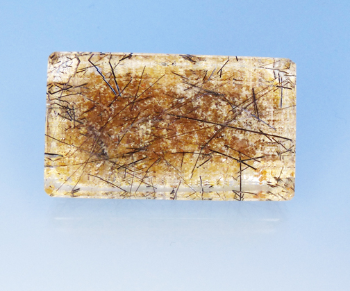 quartz included gemstone
