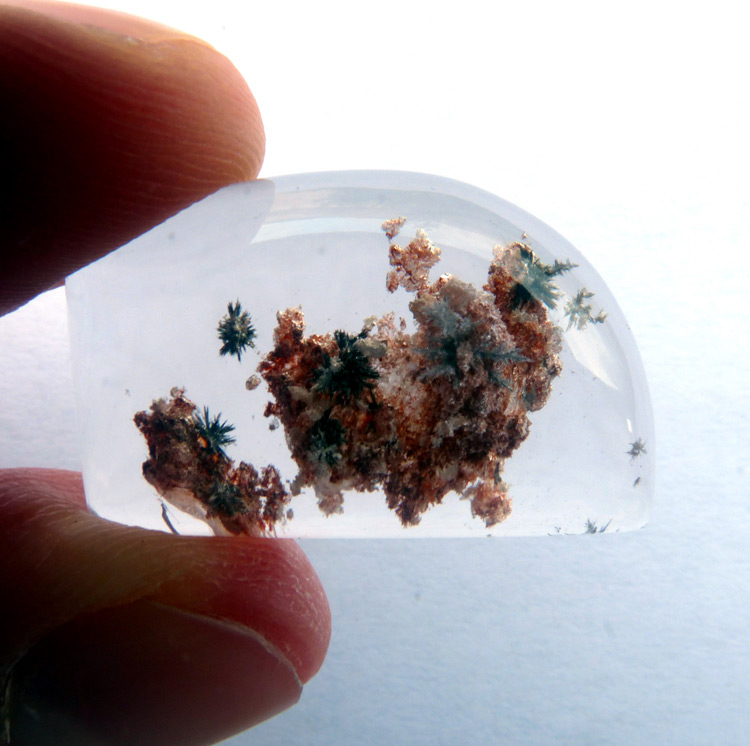 quartz with inclusions