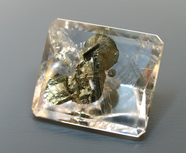 quartz with pyrite