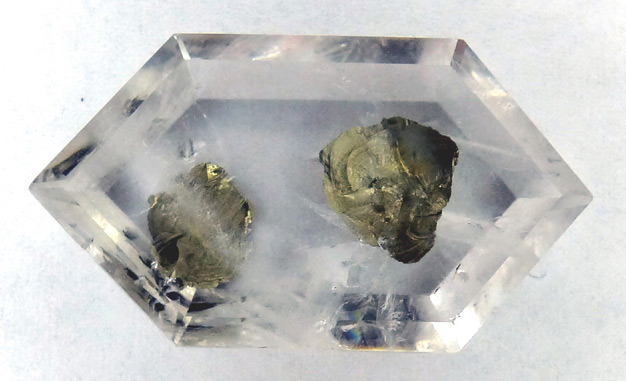 quartz with pyrite