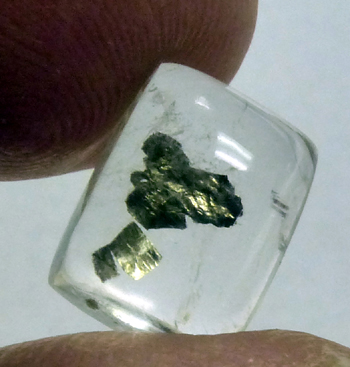 quartz with pyrite