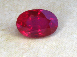 certed mozambique ruby