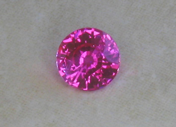 bright pink sapphire