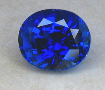 deep blue sapphire