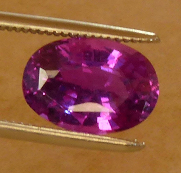 purplish pink sapphire
