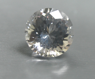 clear or white sapphire