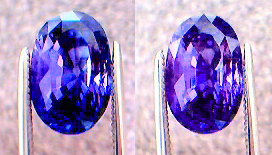 color shifting sapphire