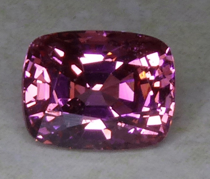 medium bright pink burmese spinel