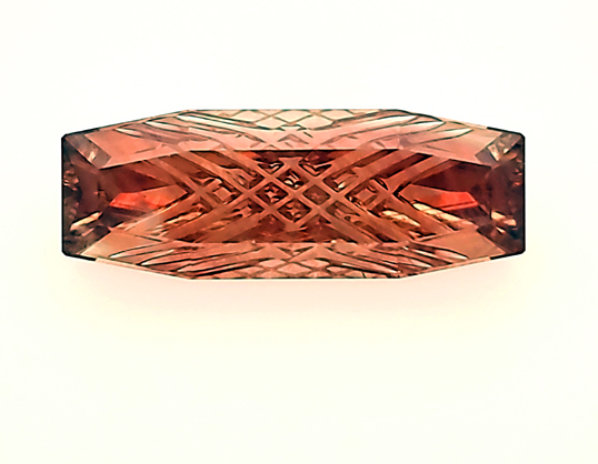 large Oregon sunstone grooved