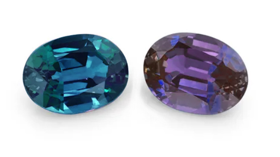 synthetic alexandrite example photo