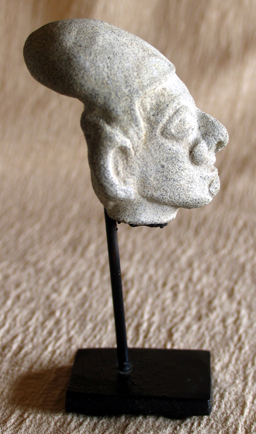 terra cotta head, tolita-tumarco