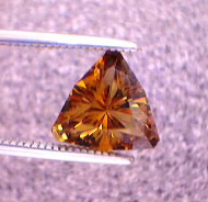 color shifting tourmaline trilliant