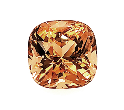 large orangy mozambique tourmaline