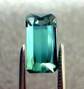 blue green tourmaline