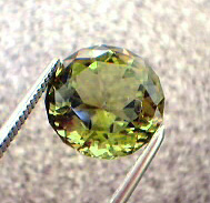 golden green tourmaline