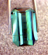 blue green tourmaline