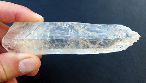 unusual lemurian quartz crystal