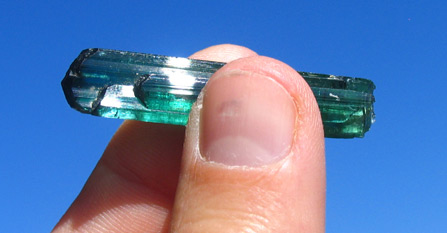 santa rosa mine terminated tourmaline crystal