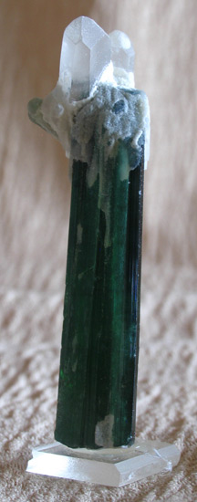 tourmaline and quartz cluster