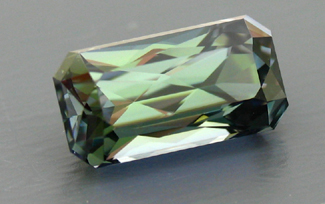 published green tanzanite