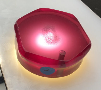 synthetic alexandrite pull