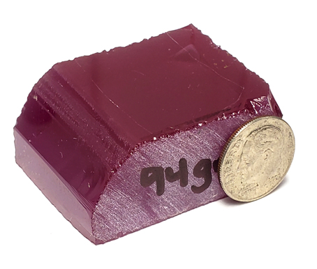 synthetic alexandrite rough