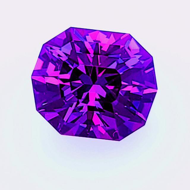 synthetic alexandrite - atg cut