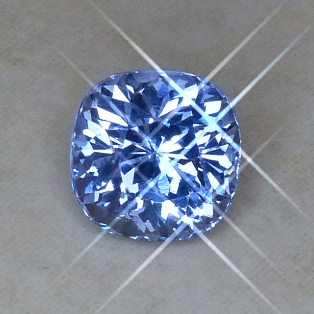 deep powder blue spinel