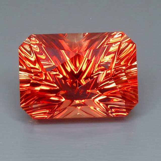 concave cut Oregon Sunstone