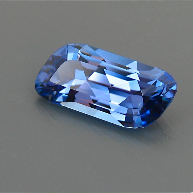 tanzanite custom faceted