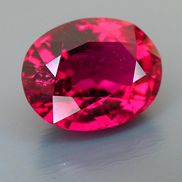 large neon pink Mozambique tourmaline