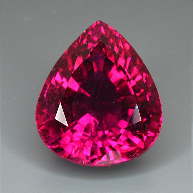 large neon pink Mozambique tourmaline