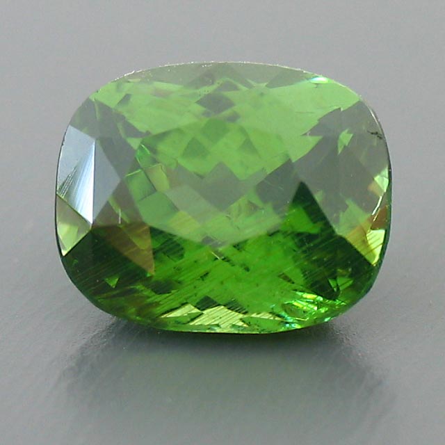natural green zircon